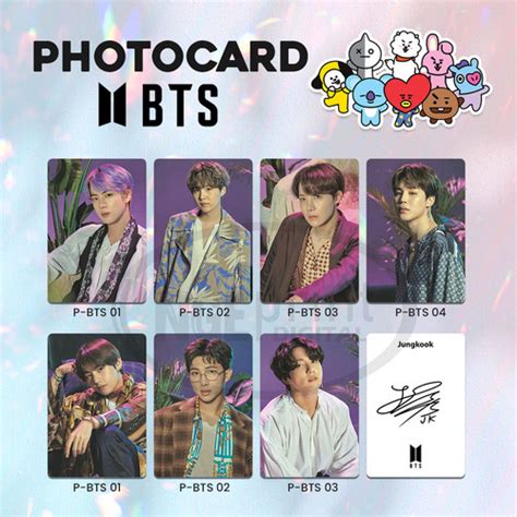 Jual Photocard Blackpink BTS NCT Exo Photocard Kpop Custom Foto