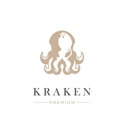 Kraken Rum Logo Vector