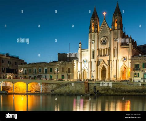 Church Of Our Lady Of Mount Carmel Balluta Parish Church Situated In