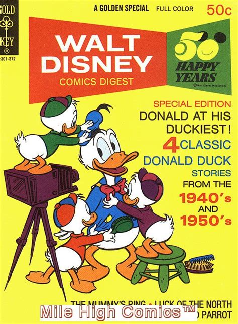 Walt Disney Comics Digest Series Good Comics Book Comic