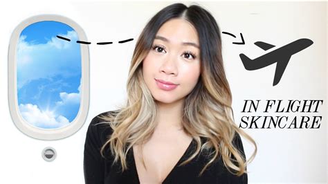 My In Flight Skincare Makeup Routine Hausofcolor Youtube