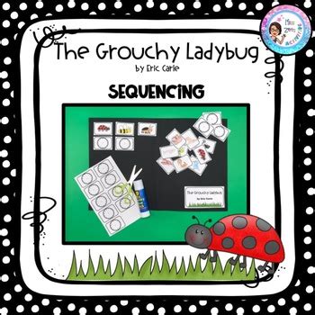 Grouchy Ladybug Sequencing Activity by Miss Zees Activities | TpT