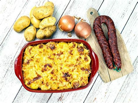 Gratin De Pommes De Terre Au Chorizo Au Thermomix Cookomix