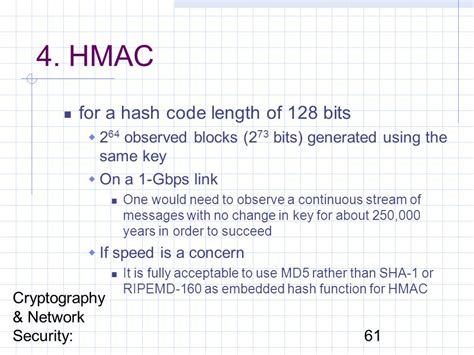 Cryptography Network Security 1 IX Hash Algorithms Look At Three