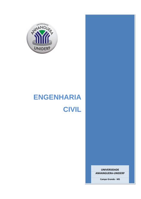 Pdf Projeto Pedag Gico Do Curso De Engenharia Civil Projeto