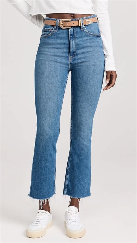 Rag Bone Casey High Rise Ankle Flare Jeans Shopbop