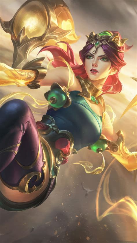 Lunar Fairy KaiSa Skin LoL 4K 8K 6951n Wallpaper IPhone Phone