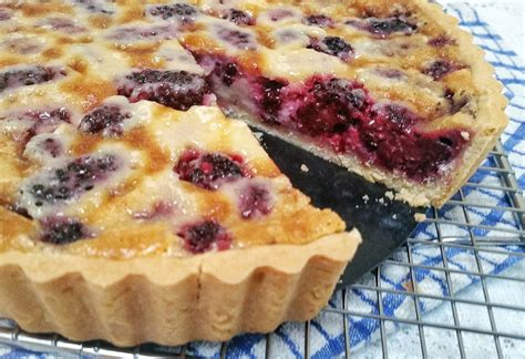 Blackberry Custard Tart Recipe