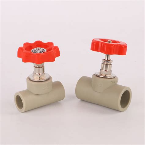 High Quality Pn25 Green Stop Valve Water Supply Plastic Valve PPR Ball