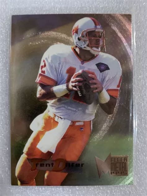 Fleer Metal Trent Dilfer Tampa Bay Buccaneers Nfl Football