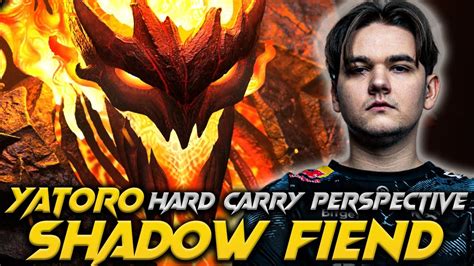 New Patch Yatoro Shadow Fiend The Hard Carry Dota Pro Gameplay