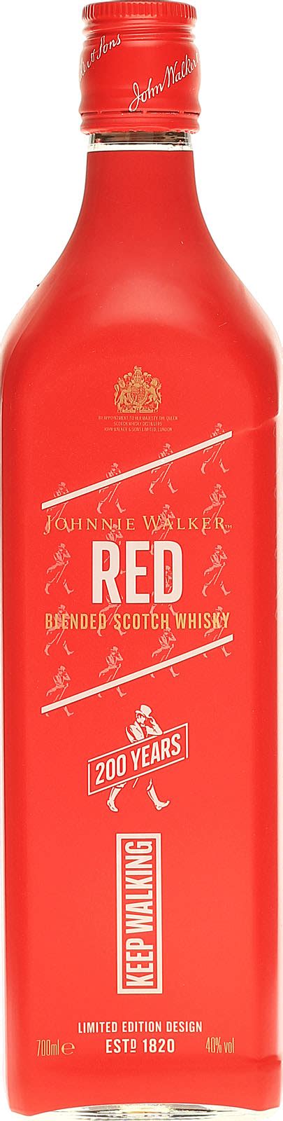 Johnnie Walker Red Label Th Anniversary Sonderabf L