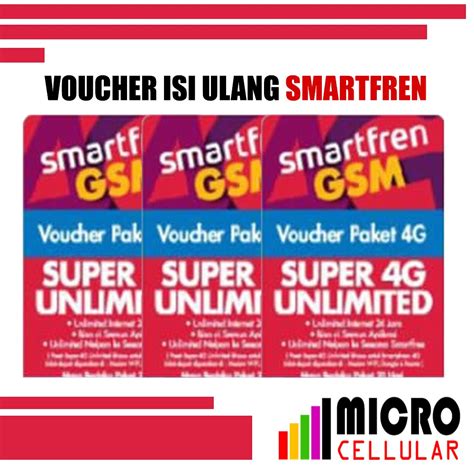 Jual Voucher Kuota Smartfren Unlimited Aktif 1 Bulan Berlaku Nasional