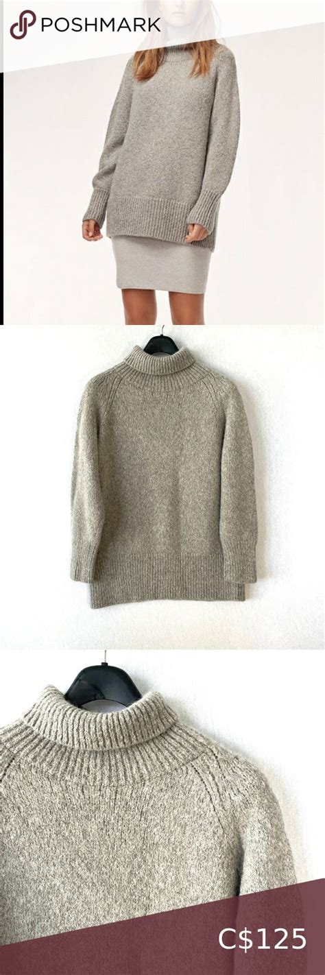 Aritzia The Group By Babaton Day Off Turtleneck Alpaca Oversized