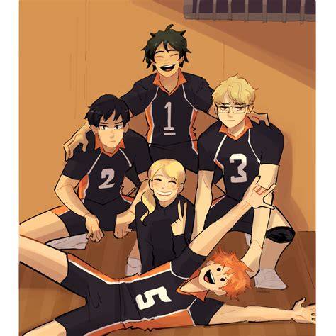 Haikyuu Karasuno First Years Fanart Goimages Web