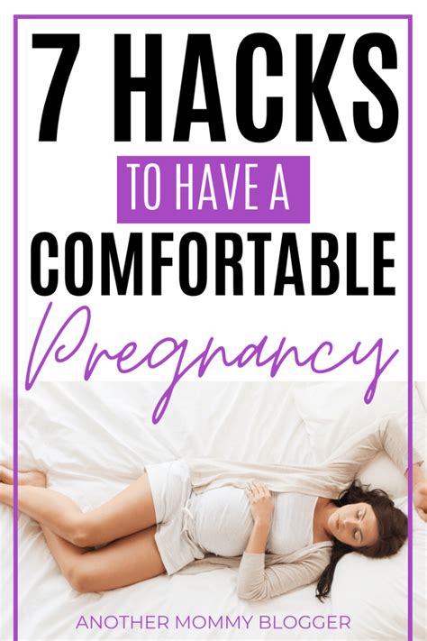 7 Tips To Make Pregnancy Comfortable Another Mommy Blogger