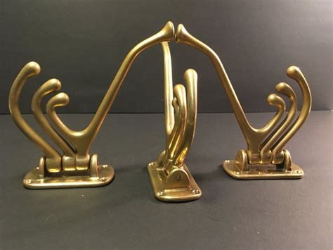 Art Deco Coat Hooks Wardrobe Hooks Set Of 3 Catawiki