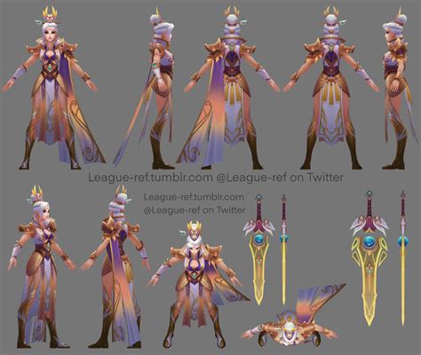 League Ref On Twitter Commemorative Prestige Edition Skin Turnarounds