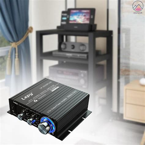 Lepy HiFi Stereo Class T Digital Audio Amplifier Power Amplifier Mini