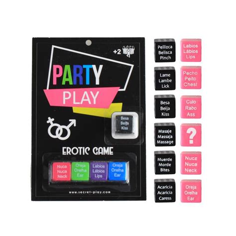 Jeu de Dés sexuel Party Play Actions SEJ Sex Shop