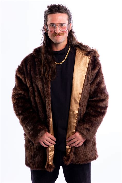 Dark Brown Faux Fur Coat The Paris Kingpin