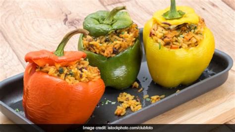 Stuffed Capsicum Stuffed Mushrooms And More 5 Delicious Stuffed Snack Recipes You Must Try