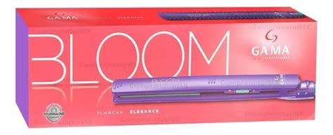 Plancha De Cabello GA MA Italy Bloom Ceramic Ion Violeta 127 220V