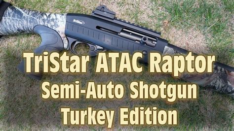 First Shots First Look Tristar Raptor 12ga Semi Auto Turkey Shotgun Youtube