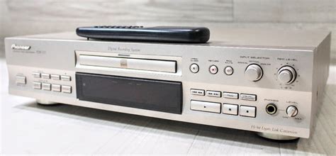 【やや傷や汚れあり】☆現状品☆pioneer パイオニア Cdレコーダー Pdr D7 Cd R Cd Rw対応 リモコン 電源コード付属