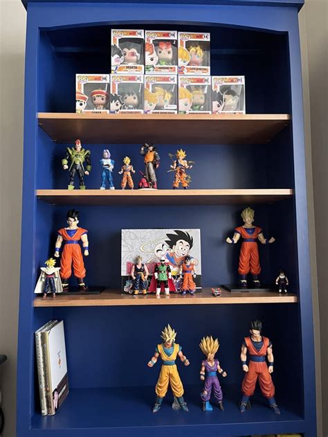 My DBZ figure collection… thus far : r/dbz