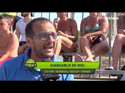 Intervista Giancarlo De Risi Supertennis Tv Itfbtwc Youtube