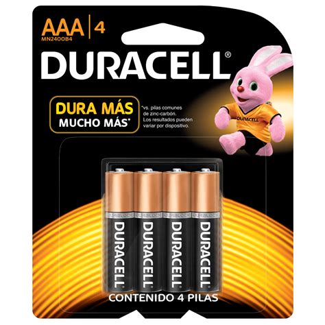 Pilas Duracell Aaa