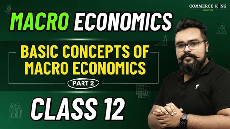 Basic Concepts Of Macroeconomics Class 12 Introduction To Macroeconomics Youtube