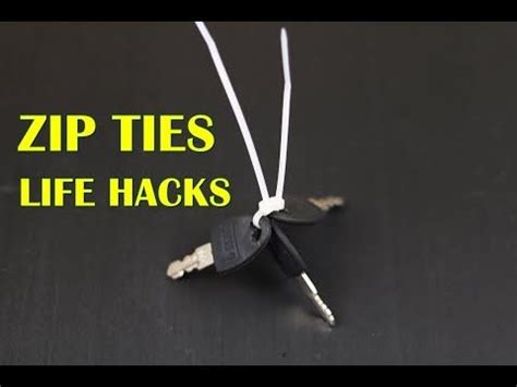 Simple Zip Ties Life Hacks You Should Know Cable Ties Life Hacks