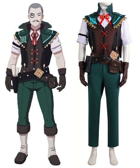 Genshin Impact Npc Cyrus Roald Cosplay Costume, 43% OFF