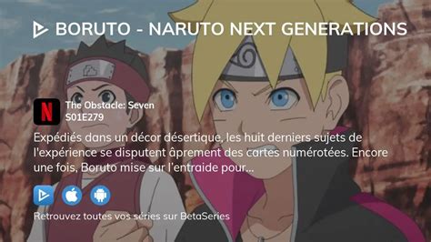 Regarder Boruto Naruto Next Generations Saison 1 épisode 279