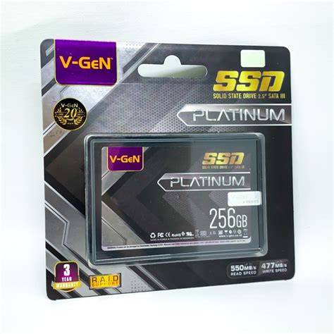 Jual SSD 256GB V GeN Platinum 2 5 240GB SATA6Gbps Solid State Drive