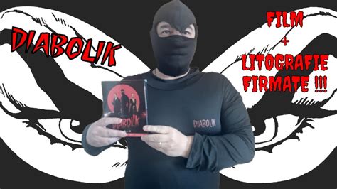 UNBOXING COFANETTO DIABOLIK IL FILM OPERE FIRMATE DAL DISEGNATORE