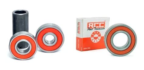 Rolamentos Traseiro Espaçador Rol Flange Ybr Factor Parcelamento