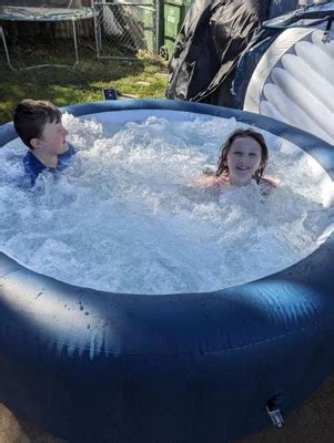 Bestway Saluspa Milan Airjet To Person Inflatable Hot Tub Round Portable Outdoor Spa With