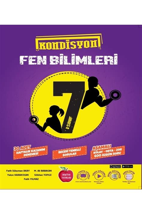 7 SINIF KONDİSYON FEN BİLİMLERİ DENEME Kitap ve Yayın