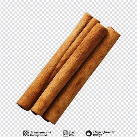 Premium PSD Cinnamon Stick Isolated On Transparent Background