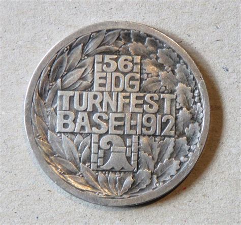 Medaille Eidg Turnfest Basel Silber Kaufen Auf Ricardo