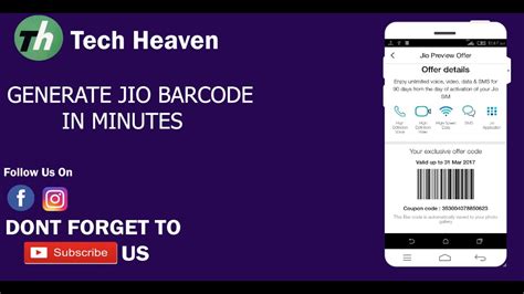 How To Generate Unlimited JIO Barcode In Minutes YouTube