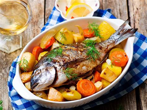 Recipes Oven Baked Fish And Vegetables Soscuisine