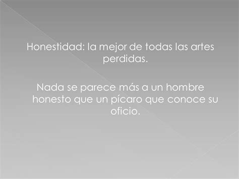 Valor De La Honestidad Ppt Descargar