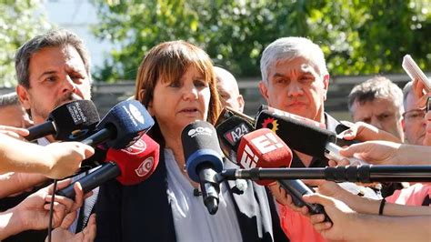 Patricia Bullrich Sobre El Crimen De Umma Tenemos Que Cambiar La