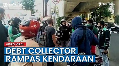 Video Viral Debt Collector Berulah Lagi Rampas Motor Polisi Beri Tips