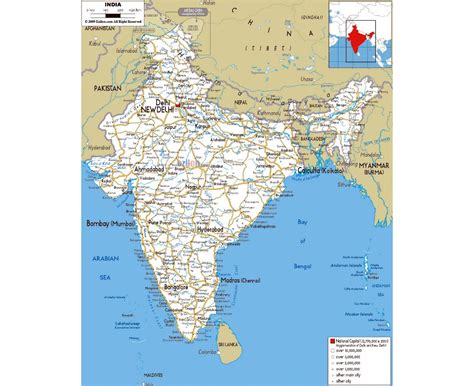 Maps Of India Collection Of Maps Of India Asia Mapsland Maps Of