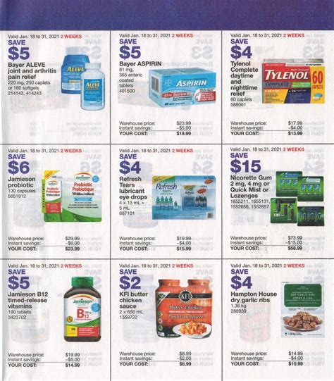 Costco Flyer Sales Preview For Jan 18th 31st 2021 Costco East Fan Blog